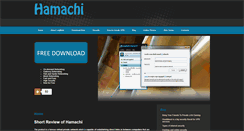 Desktop Screenshot of hamachidownload.org